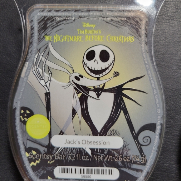 Lot of 5 Scentsy Bars - Jack's Obsession - Picture 2 of 3